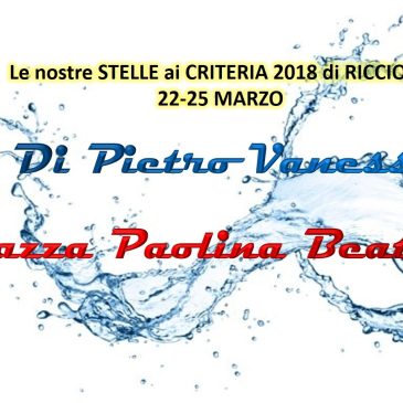 CRITERIA RICCIONE – 22/25 MARZO 2018